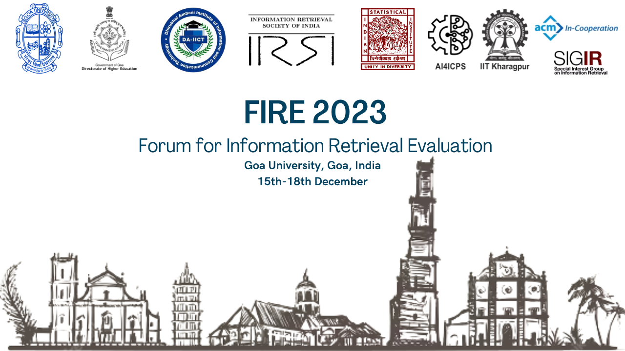 Forum for Information Retrieval Evaluation (FIRE 2023)